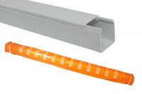 Кабель-канал 40х40 белый TDM