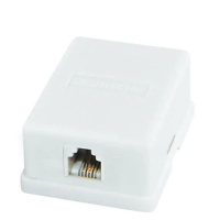 Телефонная розетка 1x6Р-4С TDM