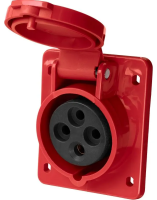 Розетка 414 скрытая 3Р+РЕ 16А 380В IP44 TDM