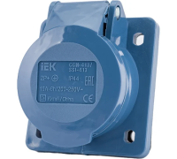 Розетка встр. ССИ-413 16А-6ч 220В 2P+PE IP44 IEK