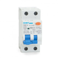Диф. автомат NB1L 1P+N C10 30mA тип AC 10kA (36mm) (R) CHINT