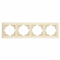Рамка 4-я  универсальная крем