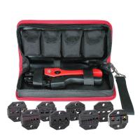 Пресс-клещи с набором номерных матриц СТК+8 в сумке (КВТ)