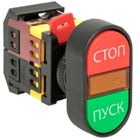 Кнопка APBB-22N "Пуск-Стоп" овальная 220В NO+NC EKF PROxima