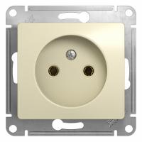 GLOSSA Беж Розетка б/з, 16А, механизм