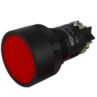 Кнопка SВ-7 "Стоп" с возвратом, 1НЗ, d22 мм, красная, IP40 TDM