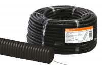 Труба гофр.ПНД d 50 с зондом (25 м) легкая TDM