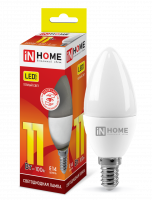Лампа светодиодная LED-СВЕЧА-VC 11Вт 230В Е14 3000К 820Лм IN HOME