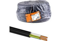 Кабель ВВГнг(А)-LSLTx 3х2,5 ок(N, PE)-0,66 ГОСТ (100м) TDM