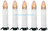 Гирлянда "Свечи LED" 10м, 50 диодов Теплый белый NEON-NIGHT