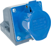 Розетка стац. ССИ-113 16А-6ч 220В 2P+PE IP44 IEK