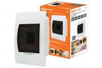 Бокс ЩРВ-П-4 модуля встраиваемый пластик IP40 TDM