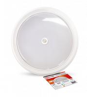 Светильник светодиодный СПБ-2Д-КРУГ 24Вт 230В 4000К 1700лм 310мм с настр. датчиком белый IN HOME