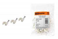 Скоба 10 мм круглая пластиковая (50шт) TDM