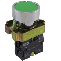 Кнопка SB2-BА31 с возвратом, 1НО, d22 мм, зеленая, IP40 TDM