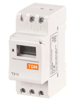 Таймер электронный на din-рейку ТЭ15-1мин/7дн-16on/off-16А-DIN TDM