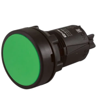 Кнопка SB7-EA31 с возвратом, 1НО, d22 мм, зеленая, IP40 TDM