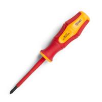 Отвертка диэлектрическая "Профи" PH/FL1*80 (КВТ)