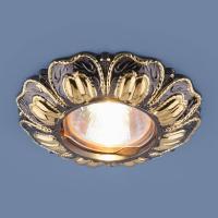 ТОЧЕЧНЫЙ СВЕТ - 7215 MR16 GMG черный/золото