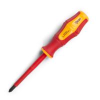 Отвертка диэлектрическая "Профи" PH/FL2*100 (КВТ)