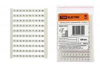 Маркеры для ЗНИ с нумерацией № 1-10 (100 шт) TDM