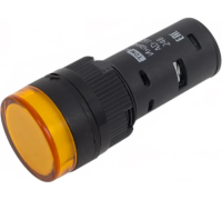 Лампа AD-16DS(LED)матрица d16мм желтый 24В AC/DC TDM