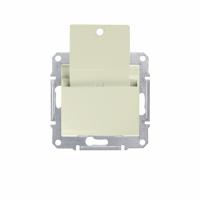 SEDNA Беж Выключатель карточный 10А, 250В