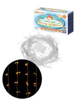 Гирлянда светодиодная "Занавес" 1,5х1,5 м, 168LED, белый тёплый, 8 режимов, 250 В, IP20, TDM