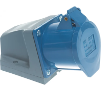 Розетка стац. ССИ-123 32А-6ч 220В 2P+PE IP44 IEK