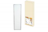 Ультратонкая светодиодная панель серии СВО 295 х1195, 40 Вт, 4000 К, хром,Народная (без драйвера)