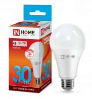 Лампа светодиодная LED-A70-VC 30Вт 230В Е27 4000К 2700Лм IN HOME