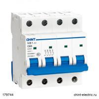 Авт. выкл. NB1-63 4P 20A 6кА х-ка C (DB) (R) CHINT
