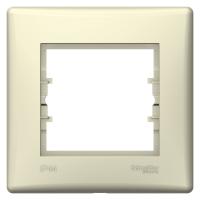 SEDNA Беж Рамка 1-постовая х1 IP44