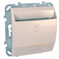 UNICA Беж Карточный выключатель