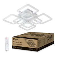 Светильник светод. ELEGANT ARIS-W 120Вт 230В 3000-6500K 8400Лм 590х590х130мм пульт ДУ белый IN HOME