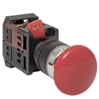Кнопка AEA-22 красная NO+NC Грибок EKF PROxima