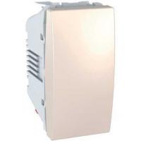 UNICA Слон.кость Выключатель 1-клавиш.(сх.1),1м