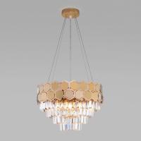 Светильник Хрусталь - 10113/5 золото/прозрачный хрусталь Strotskis