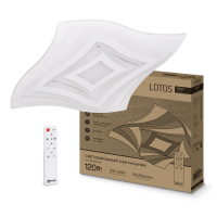 Светильник светод. GEO LOTOS 120Вт 230В 3000-6500К 8400Лм 500x60мм пульт ДУ IN HOME