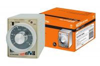 Реле времени 4-диапазоннное 2 режима цокольное РВ1C-2реж-6сек/60мин-5А-220В-8Ц TDM