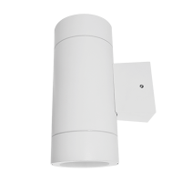 Светильник уличный двухсторонний ЦИЛИНДР-2П-GX53 пластик под лампу 2хGX53 230B белый IP65 IN HOME