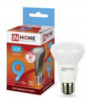 Лампа светодиодная LED-R63-VC 9Вт 230В Е27 4000К 720Лм IN HOME