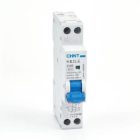 Диф. автомат NB2LE 1P+N 25A 30mA 1мод., х-ка С, электронный тип AС,  6kA CHINT