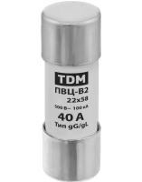 Плавкая вставка ПВЦ-В2 22х58 40А TDM