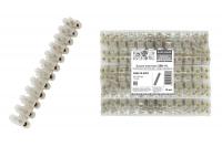 Зажим винтовой ЗВИ-80 полиэтилен 6.0-35.0 мм2 12пар прозр. TDM