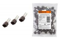 Наконечник штыревой втулочный изолированный (двойной) НШвИ (2) 10,0х14 сл. кость (100 шт) TDM