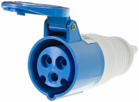 Розетка перенос. ССИ-213 16А-6ч 220В 2P+PE IP44 IEK