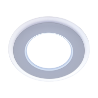 Настен-потолоч.светильник,  HALO, круг, 9 Вт, 2 сегмента белого, 50000 ч