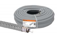 Металлорукав в ПВХ-изоляции РЗ-Ц-П 22 серый (25м) TDM