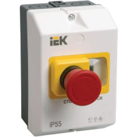 Оболочка защитная с кнопкой "Стоп" IP54 IEK